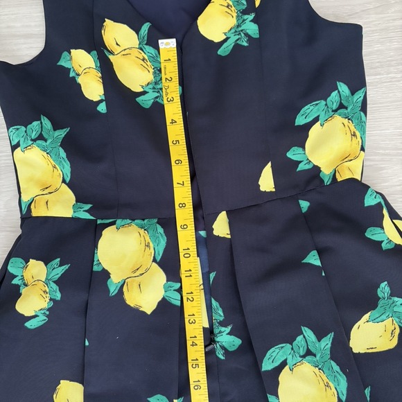 Eva Mendes New York and Company Womens Dress Lemon Felicity Sheath dress Size 12 - Picture 15 of 16